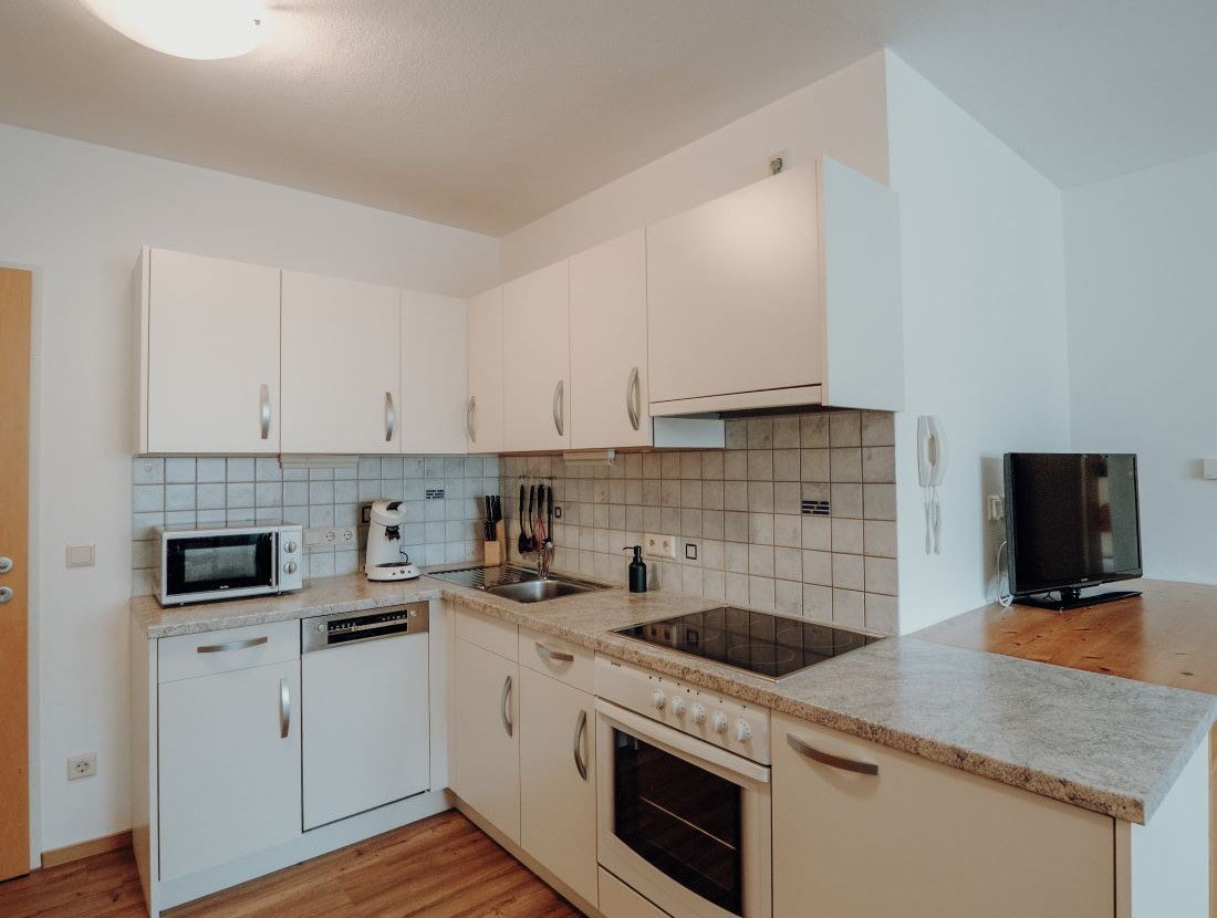 Küche mit hochwertigen Geräten