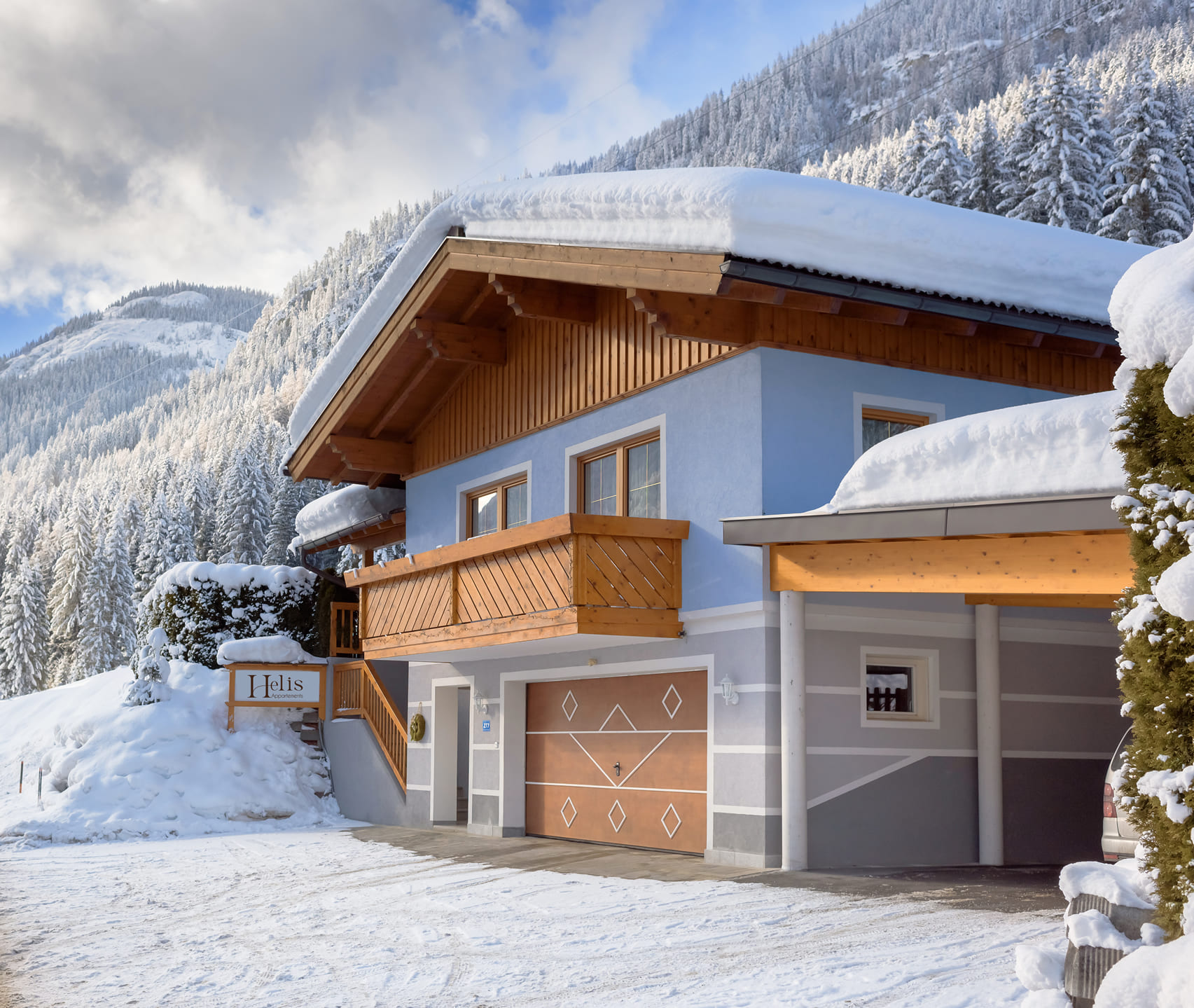 Sommerurlaub in Helis Appartements in Flachau