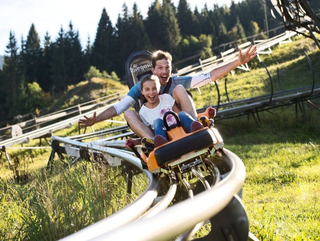 Lucky Flitzer - die Ganzjahres-Rodelbahn in Flachau © Flachau Tourismus_Markus Berger